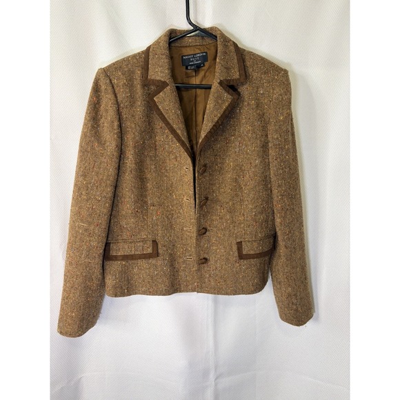 Maggy London Jackets & Blazers - Maggy London Brown Confetti Blazer SIZE 14
